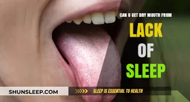 Lack of Sleep and Dry Mouth: Unraveling the Connection