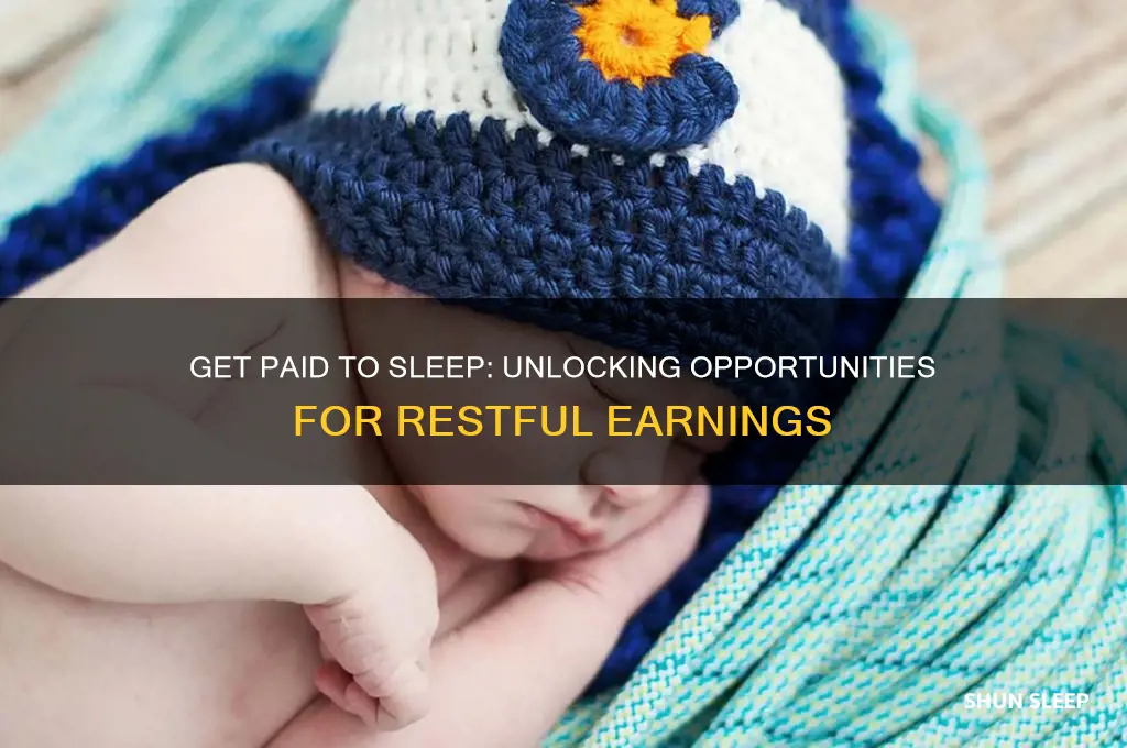can u get paid for sleeping
