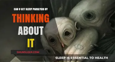 Can Thinking About Sleep Paralysis Trigger an Episode? Exploring the Mind-Body Link