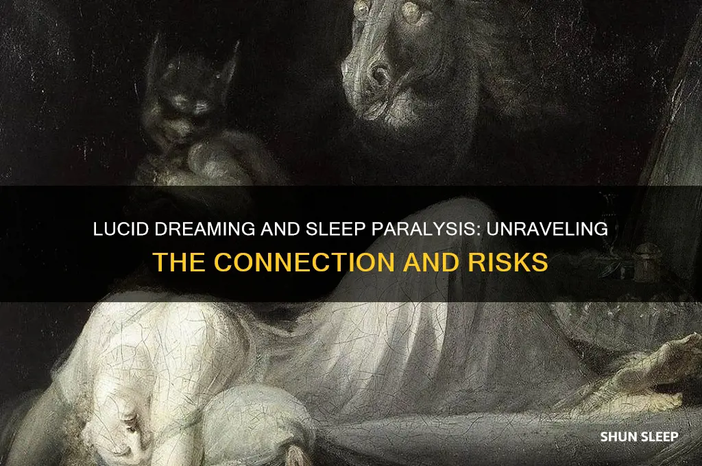 can u get sleep paralysis from lucid dreaming