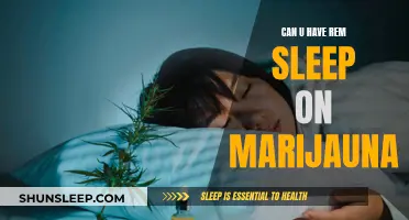 Marijuana and REM Sleep: A Complex Relationship