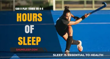 Sleepless Serve: Can You Play Tennis on Just 4-5 Hours of Rest?