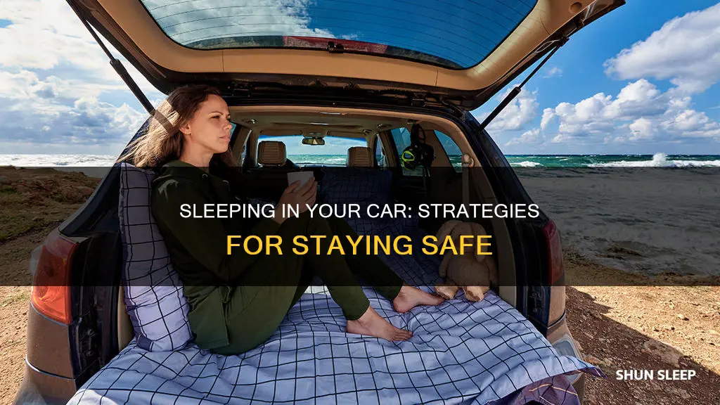 can u sleep in you car without diin