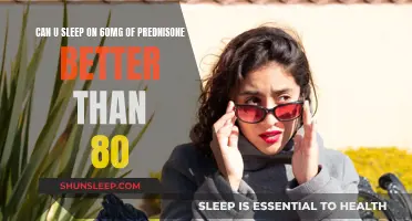 Prednisone and Sleep: 60mg vs 80mg
