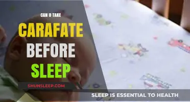Carafate Before Bed: Safe or Not?