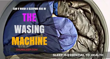 Washing Machine: Friend or Foe of Sleeping Bags?