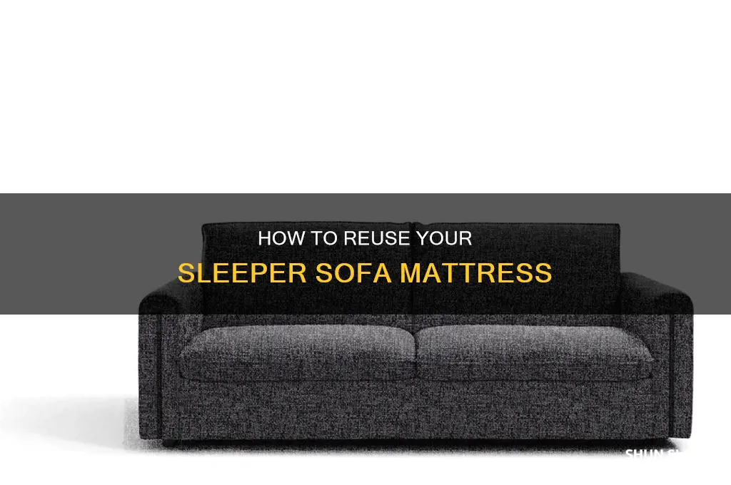 can uou take a mattress from a sleeper sofa