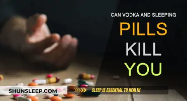 Mixing Vodka and Sleeping Pills: Deadly Cocktail?