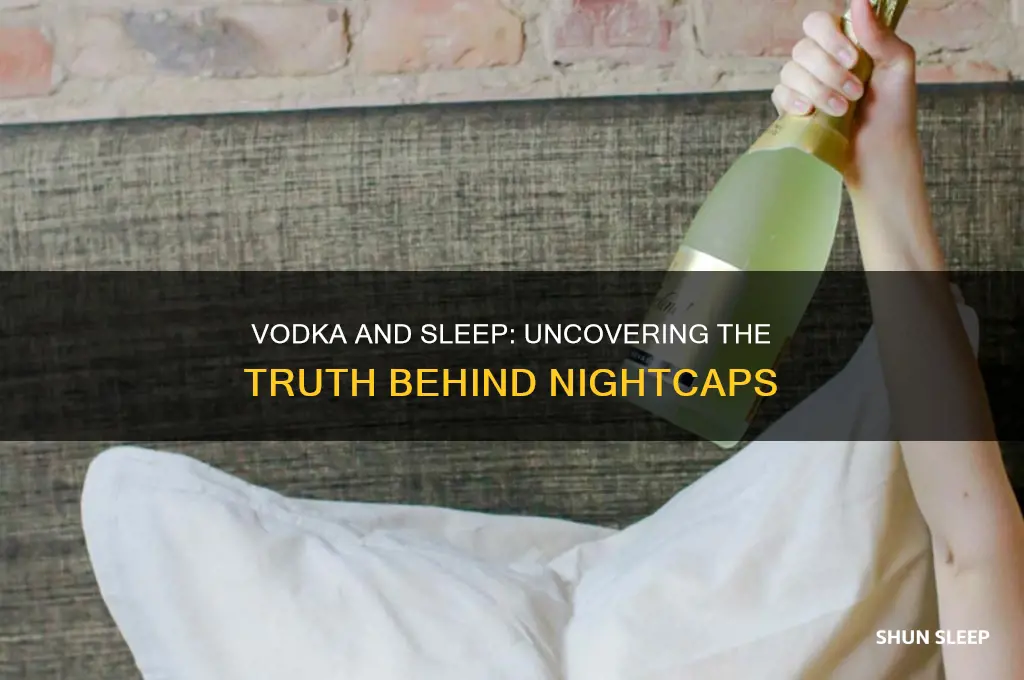 can vodka help you sleep