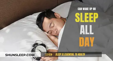 The Sleep Conundrum: Wake Up or Sleep All Day?