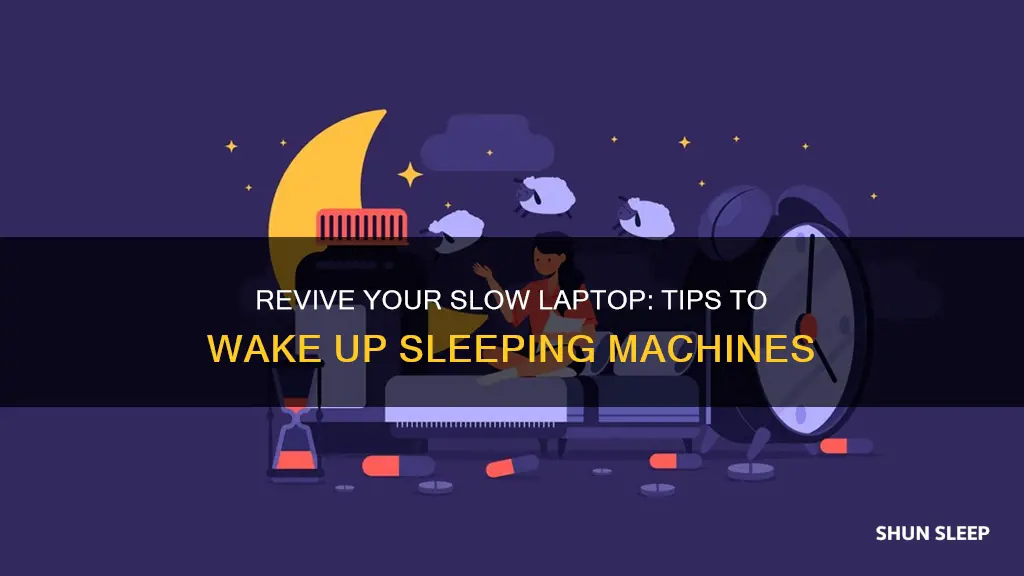 can wake up sleeping laptop