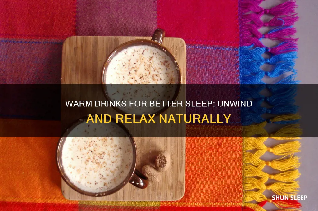 can warm drinks help with sleep