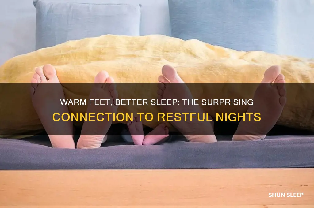 can warm feet help you sleep