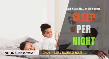 Sleepless Nights: The Quest for Health on Just 4 Hours of Rest