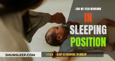 Feeding Newborns: Safe to Feed While Sleeping?