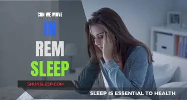 Understanding Body Movement During REM Sleep