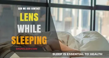 Are Contact Lenses Safe for Sleeping?