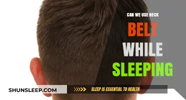 Neck Belts: A Good Idea for Sleep?
