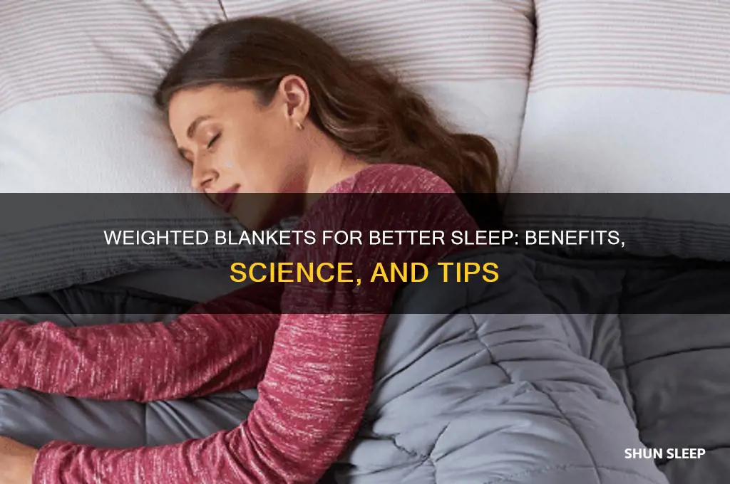 can weighted blankets help sleep