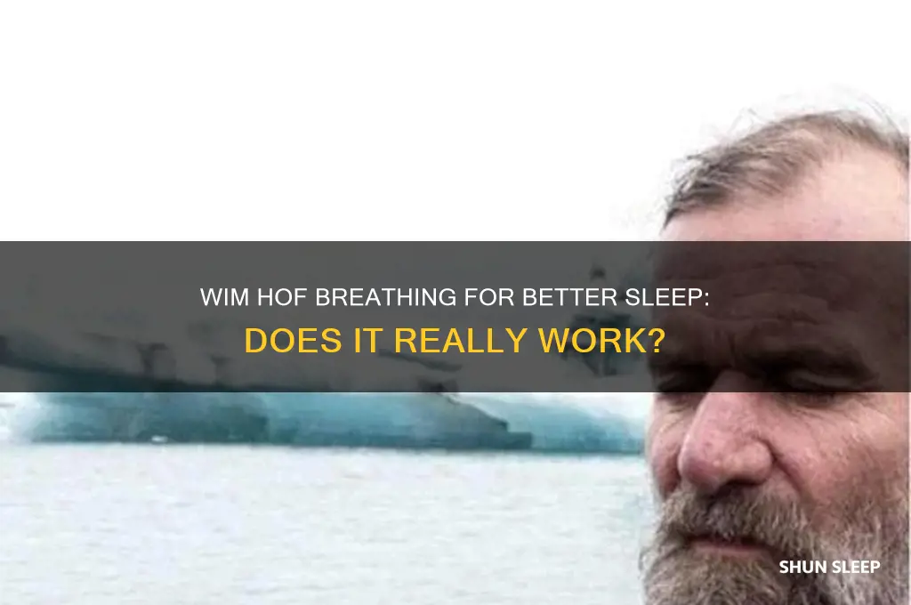 can wim hof breathing help sleep