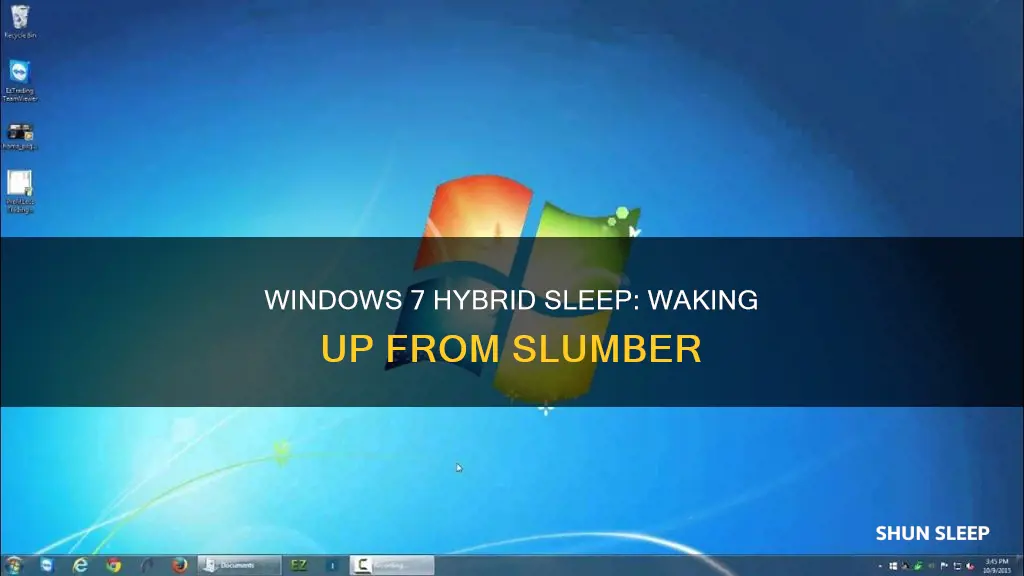 can windows 7 wake up from hybrid sleep