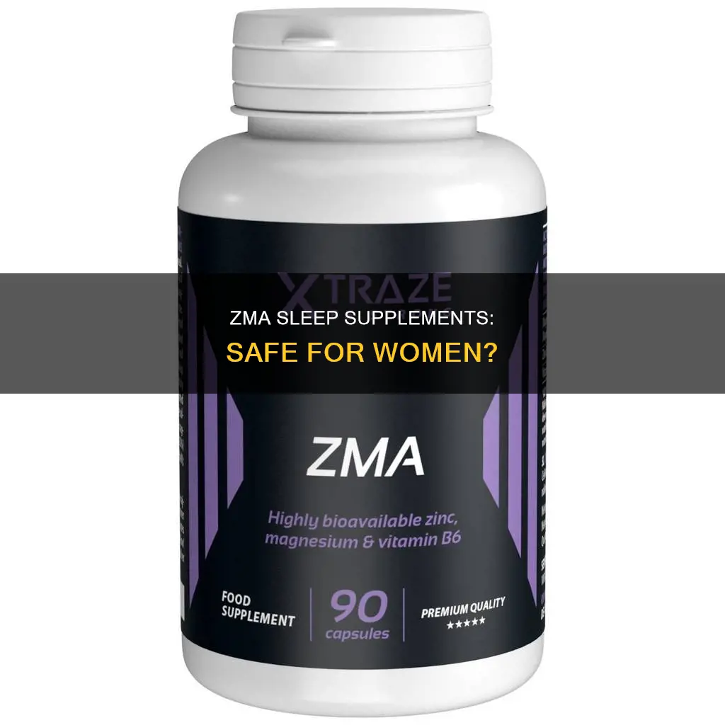 can women use zma sleep