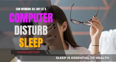 Computer Work: Sleep Disruptor or How to Rest Better?