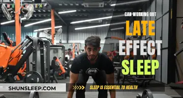 Working Out Late: Impacting Sleep and Overall Health