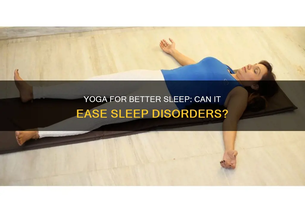 can yoga help sleep disorders