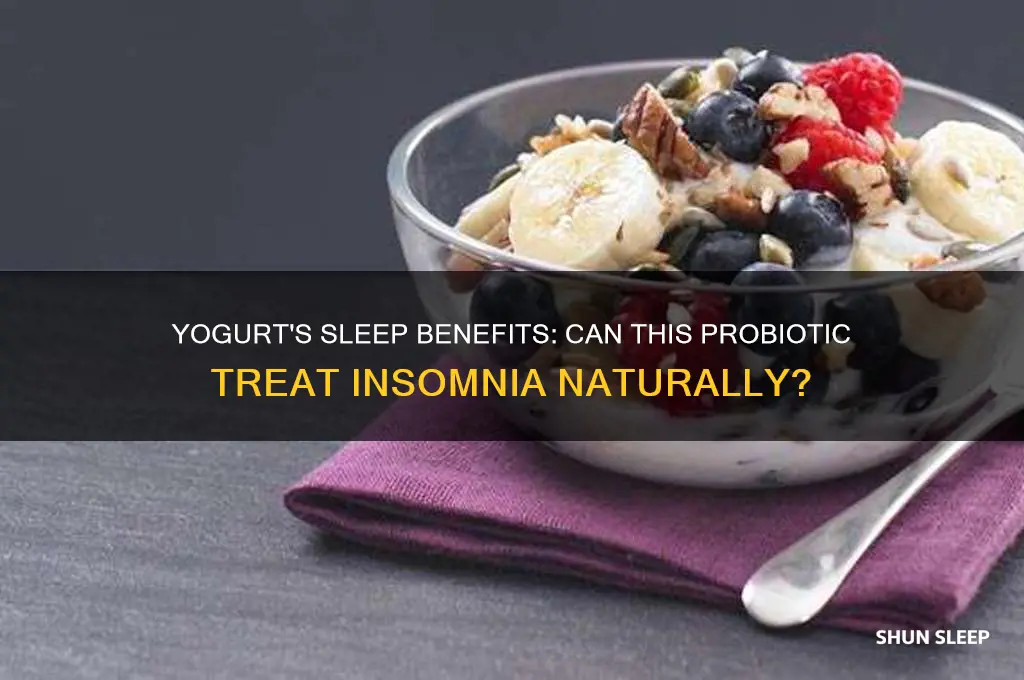 can yogurt help you sleep