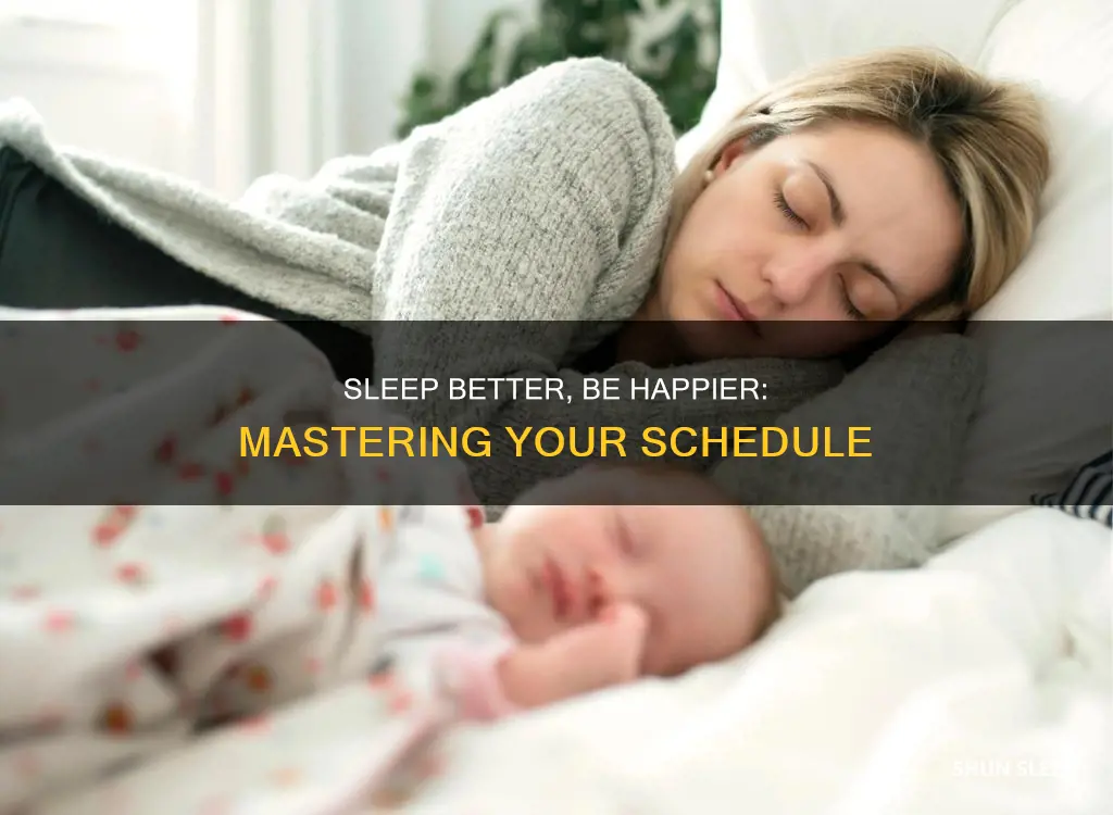 can you be happier with a better sleep schedule