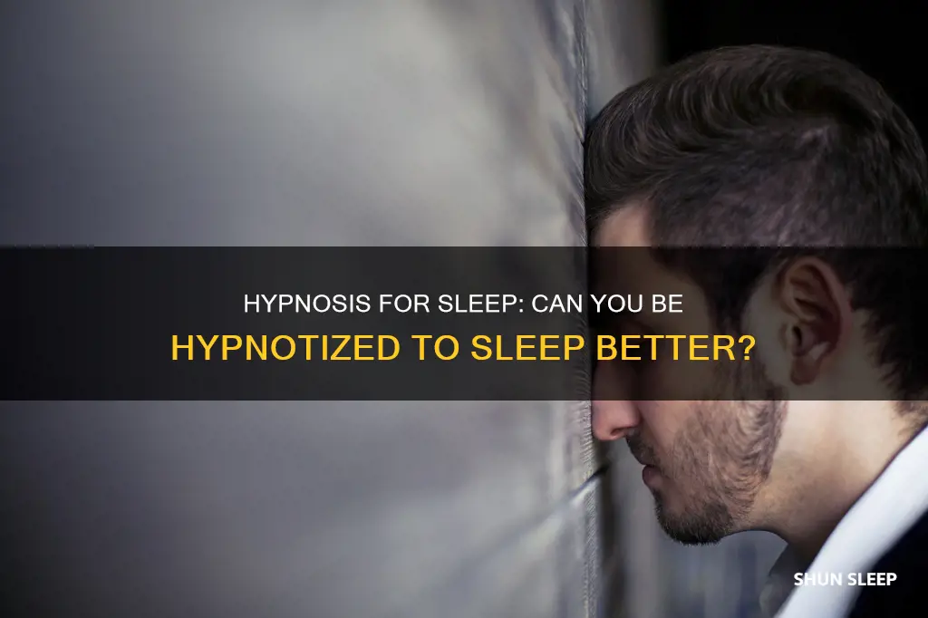 can you be hypnotized to sleep better