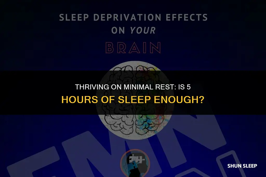 can you be okay with 5 hours of sleep