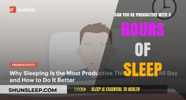 Unlocking Productivity: The Power of 5 Hours of Sleep