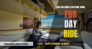 Book a Sleeping Train for Daytime Travel?