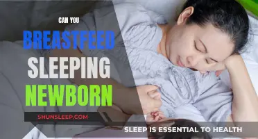 Breastfeeding Newborns: Can You Do It While They're Asleep?