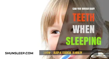 Brushing Baby Teeth While Asleep: Safe or Risky Practice?