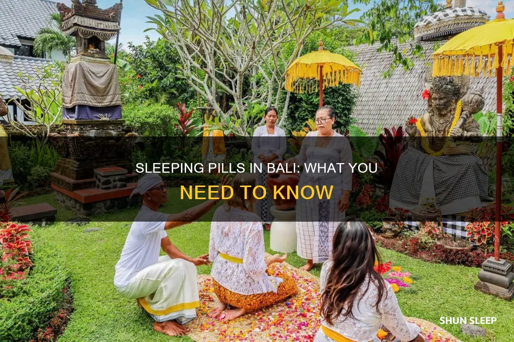 can you buy sleeping pills in bali