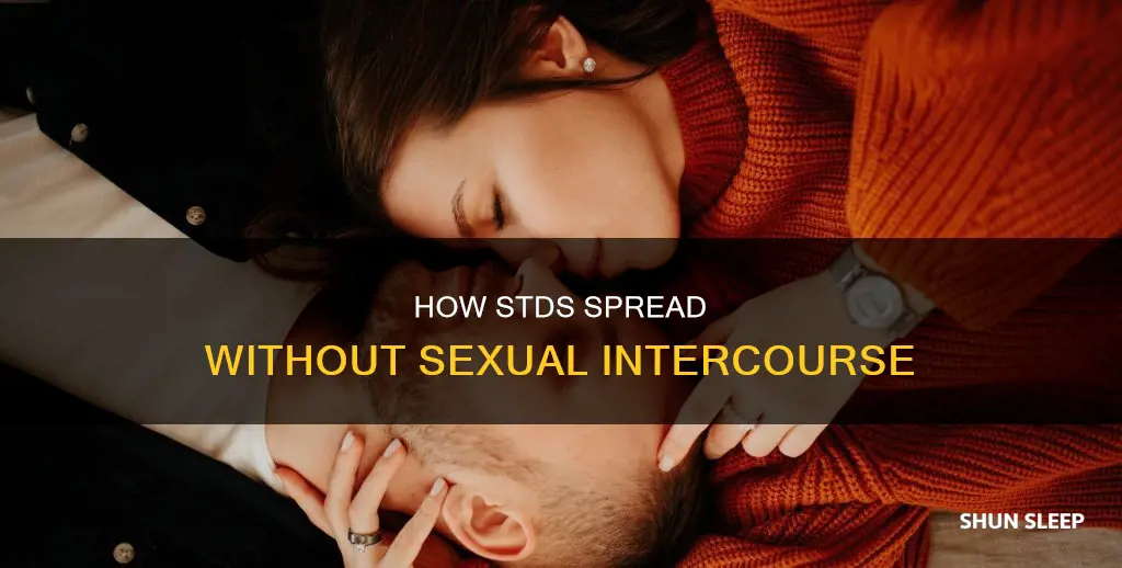 can you catch a std without sleeping with someone