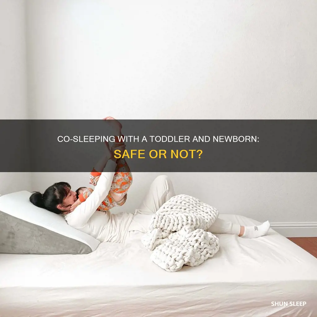 can you co sleep with a toddler and newborn
