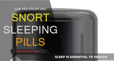 Snorting Sleeping Pills: Safe or Dangerous?