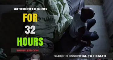 Sleepless Nights: The Deadly Consequences of 32 Hours Without Rest
