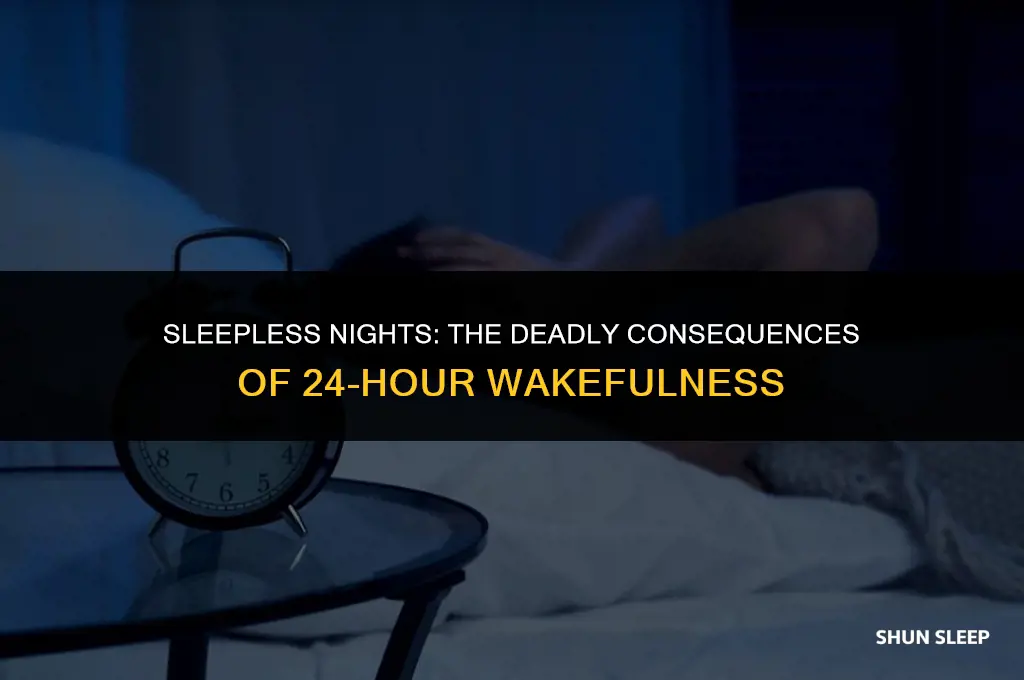 can you die from lack lf sleep 24 hours