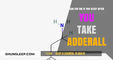 Adderall and Sleep: A Deadly Combination?