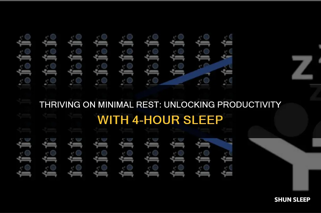 can you do with 4 hour sleep