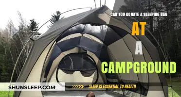 How to Donate Your Sleeping Bag at Campgrounds