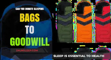 Donating Sleeping Bags: Goodwill's Stance