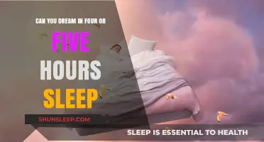 Unlocking the Power of Dreams: Can You Dream in Just Four or Five Hours of Sleep?