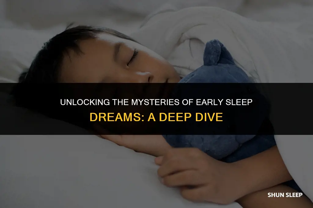 can you dream in the first hour of sleep