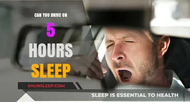 Sleepless Steering: The Risks of Driving on Just 5 Hours of Sleep